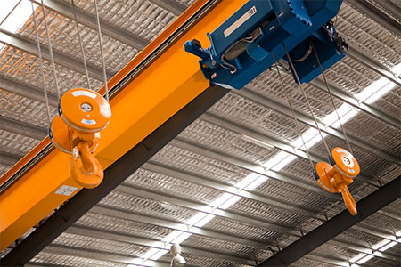 An overhead crane